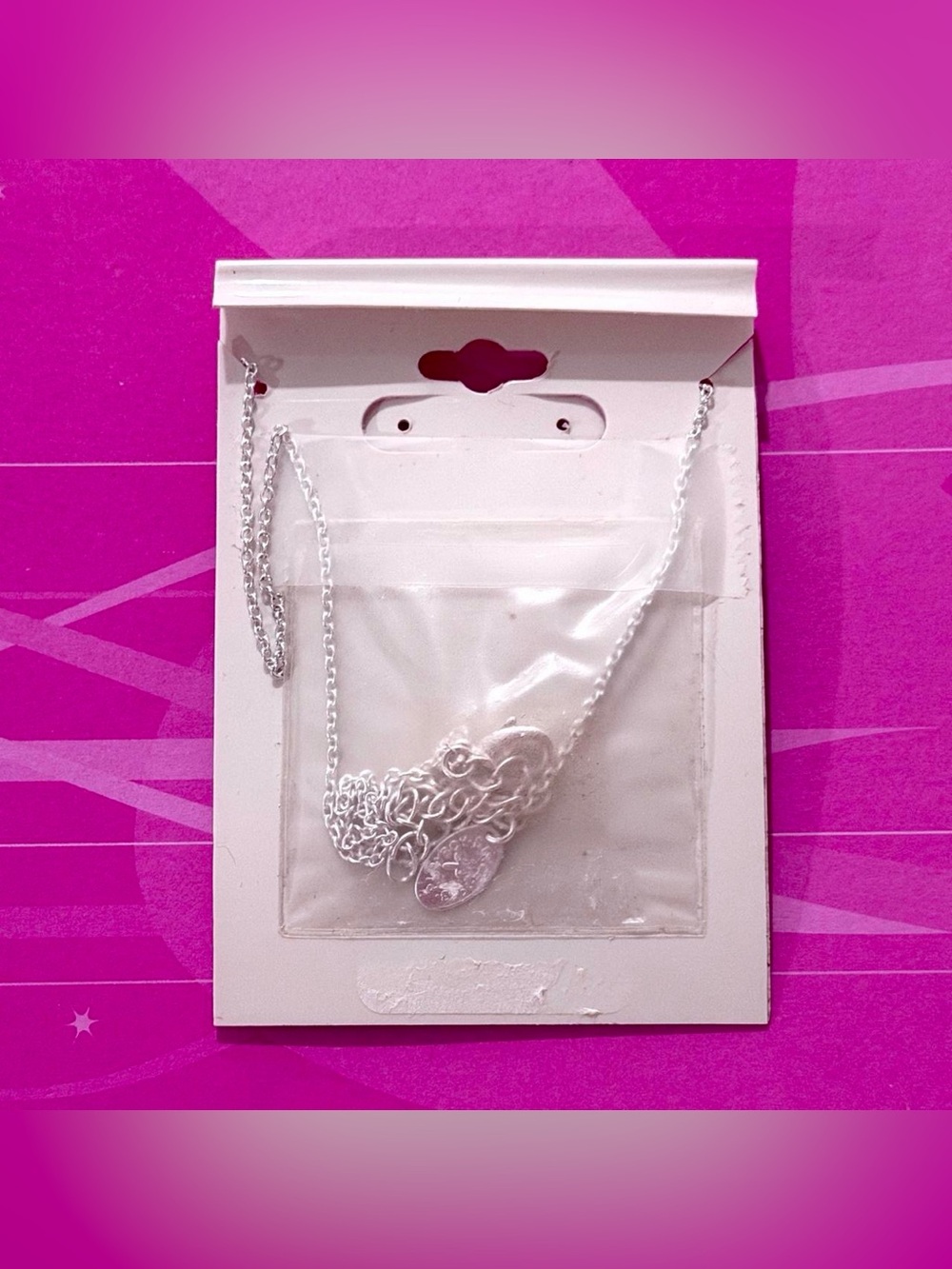 Playboy Y2K heart bunny necklace NWT - Picture 4 of 4